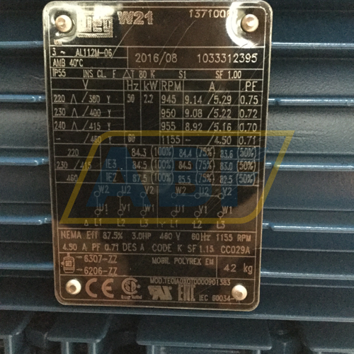 2.2K31AL3112M6B3 WEG