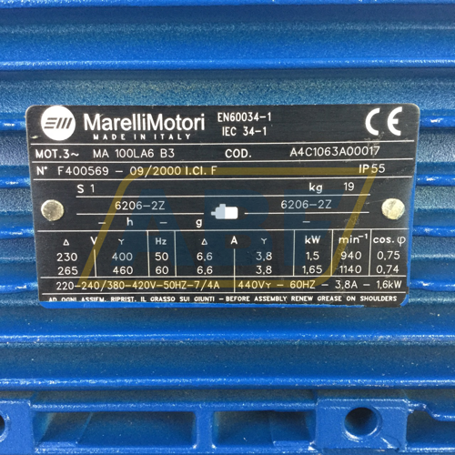 A4C1063A00017 Marelli Motori