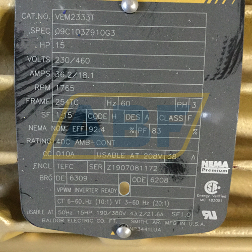 VEM2333T Baldor