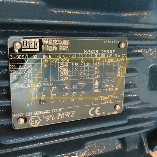 1.5K31CI290SL2B352G WEG