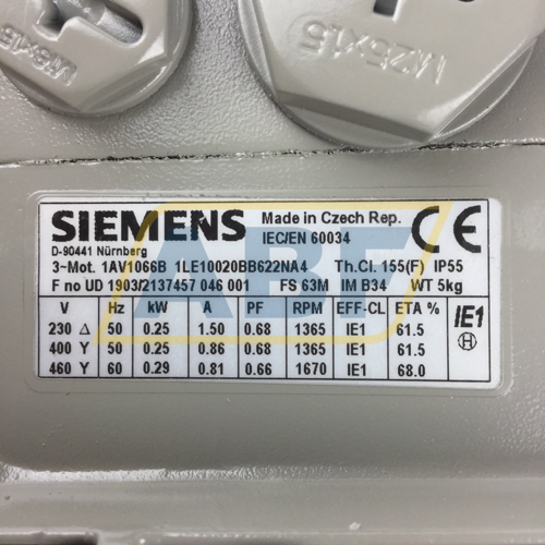 1LE1002-0BB62-2NA4 Siemens
