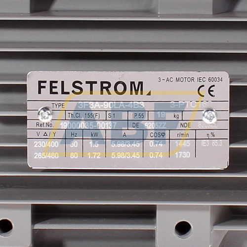 3F3A-90LA-4B3 Felstrom