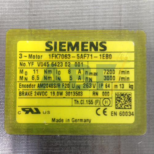 1FK7063-5AF71-1EB0 Siemens