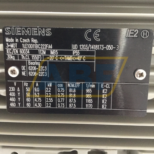 1LE1001-1BC22-2FA4 Siemens