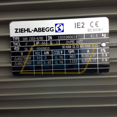 ZAH132S-6/HE-B3 Ziehl-Abegg