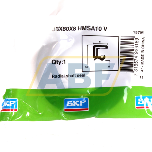 38X80X8HMSA10V SKF
