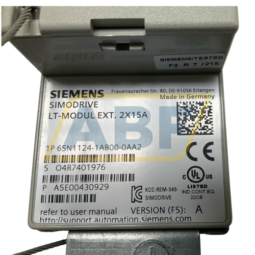 6SN1124-1AB00-0AA2 Siemens