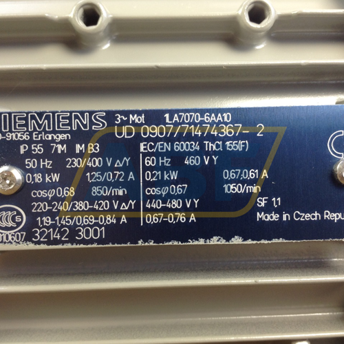 1LA7070-6AA10 Siemens