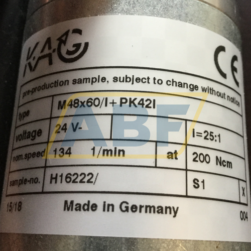 M48X60I24VPK42II25 Kahlig Antriebstechnik