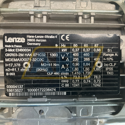 GKR03-2MHAK071C32 Lenze