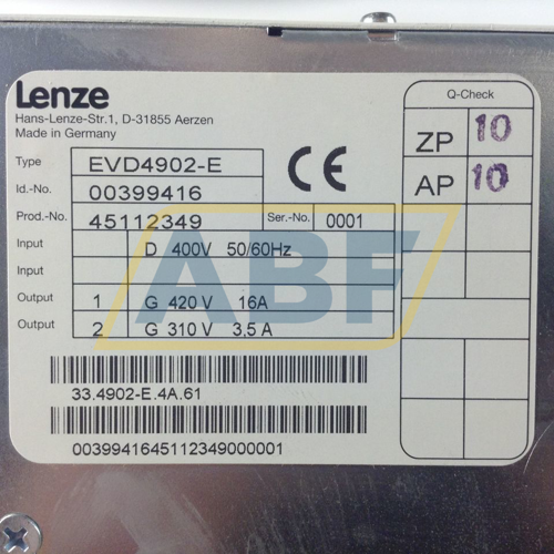 EVD4902-E Lenze