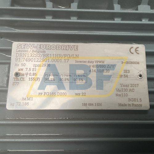 DRN132S2/BE11HR/FG/LN SEW-EURODRIVE
