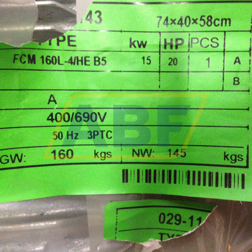 FCM160L-4/HEB5 AC-Motoren GmbH