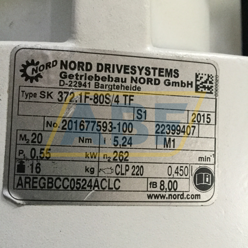 SK372.1F-80S/4TF Nord Drive Systems