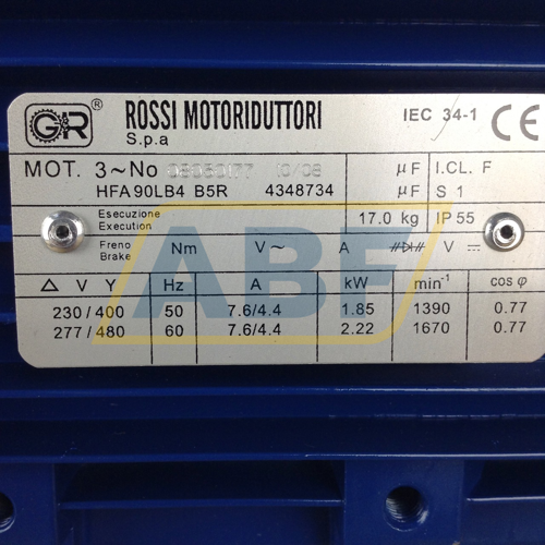HFA90LB423040050B5R Rossi