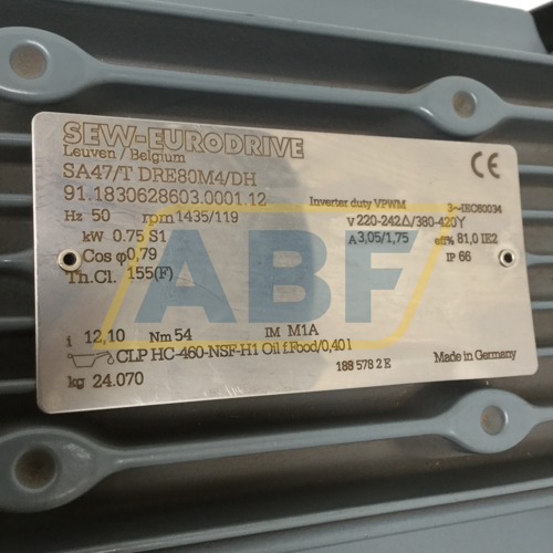 SA47/TDRE80M4/DH SEW-EURODRIVE