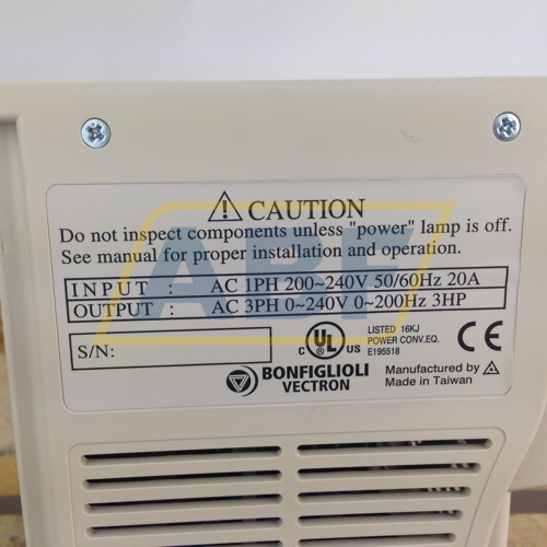 SYN10S22009AF Bonfiglioli