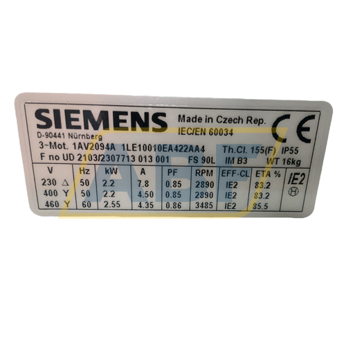 1LE1001-0EA42-2AA4 Siemens