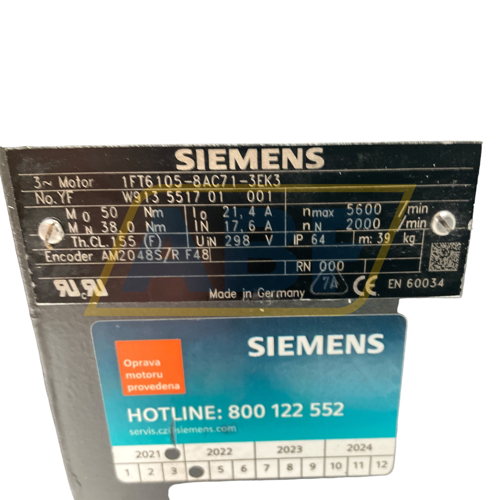 1FT6105-8AC71-3EK3 Siemens
